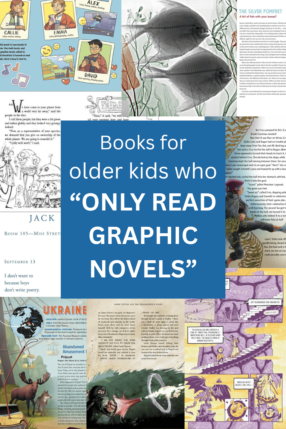 Books for older kids who only read graphic&nbsp;novels